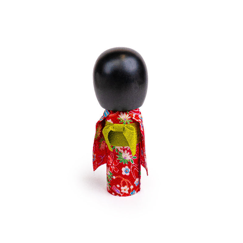 Muñeca Japonesa Kokeshi - Egao Rosa