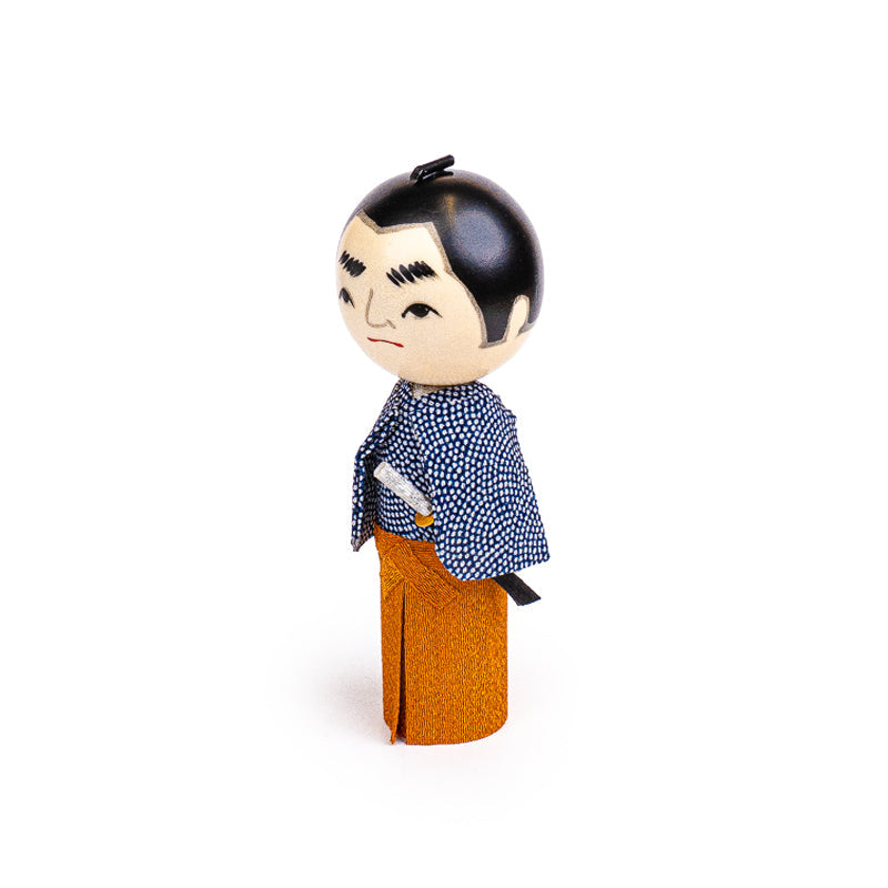 Muñeca Japonesa Kokeshi - Samurái