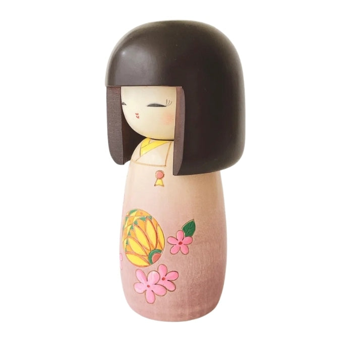 Muñeca Kokeshi Temari