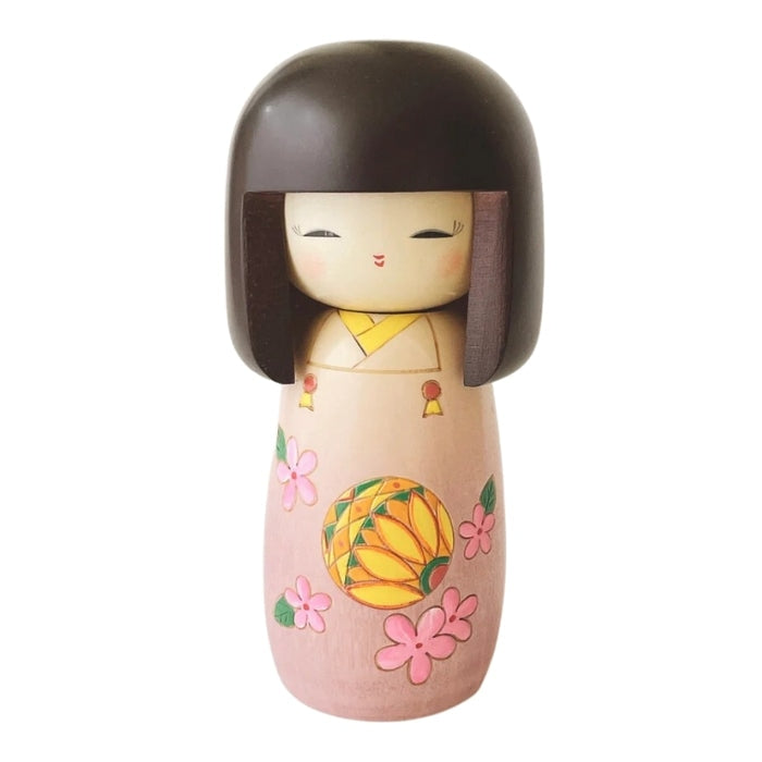 Muñeca Kokeshi Temari