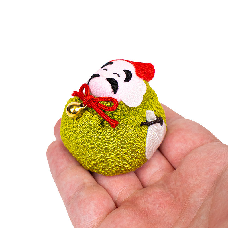 Muñeca Otedama Japonesa Chirimen Daikokuten