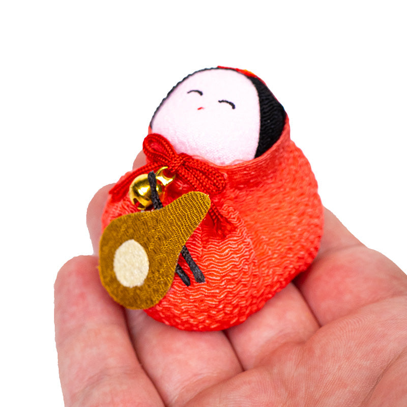 Muñeca Otedama Japonesa Crepé Benten