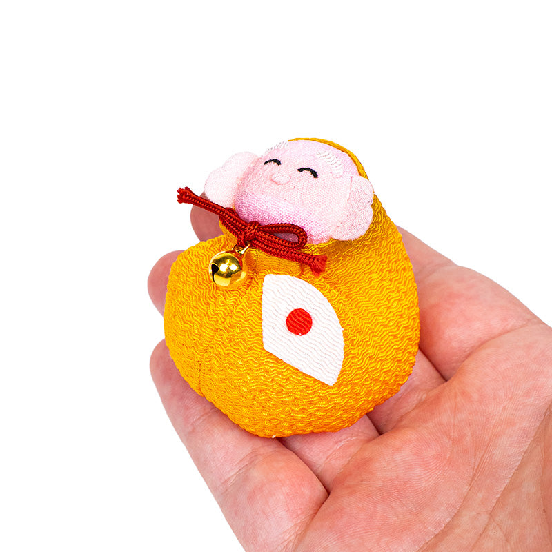 Muñeca Otedama Japonesa Crepé Hotei