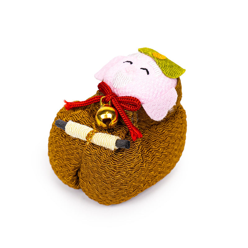 Muñeca Otedama Japonesa Crepé Jurojin
