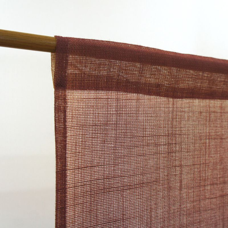 Noren Japanese Enso Marrón - 85 x 150 cm