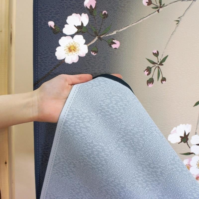 Noren Japonés Claro de Luna 85 x 150 cm