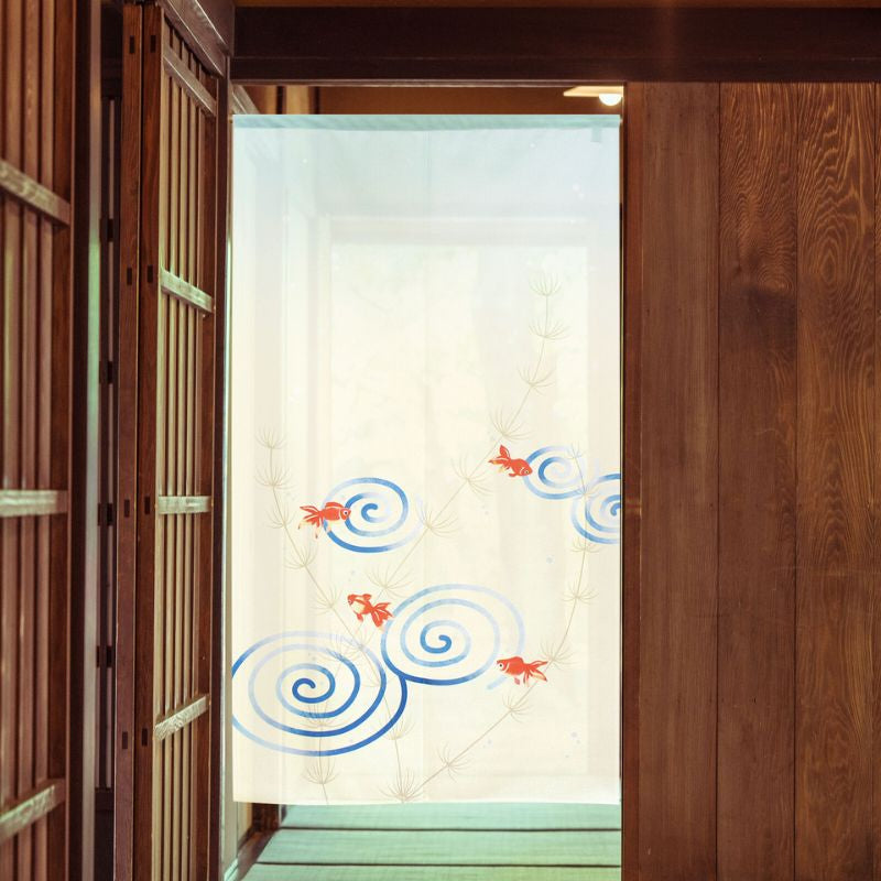 Noren Japonés Kingyo 85 x 150 cm