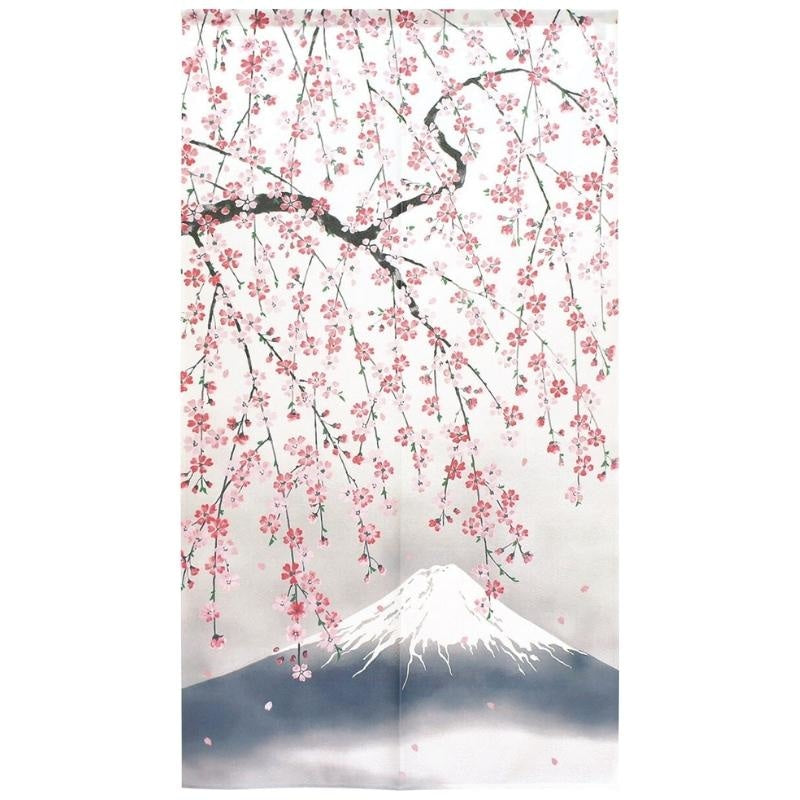 Noren Japonés Monte Fuji 85 x 150 cm