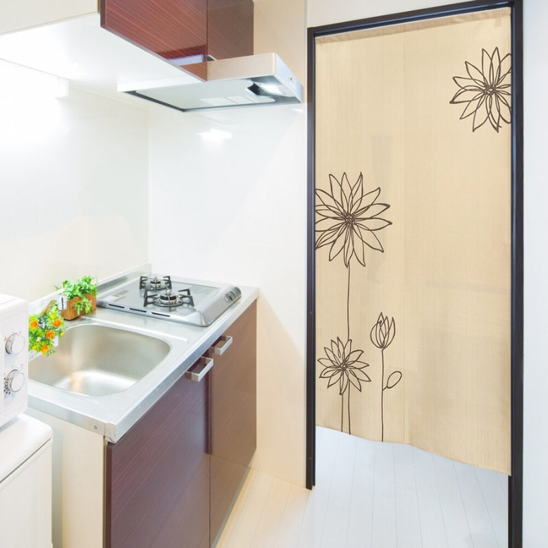 Noren Japonés Flores