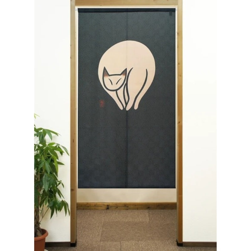 Noren Japonés Gatos