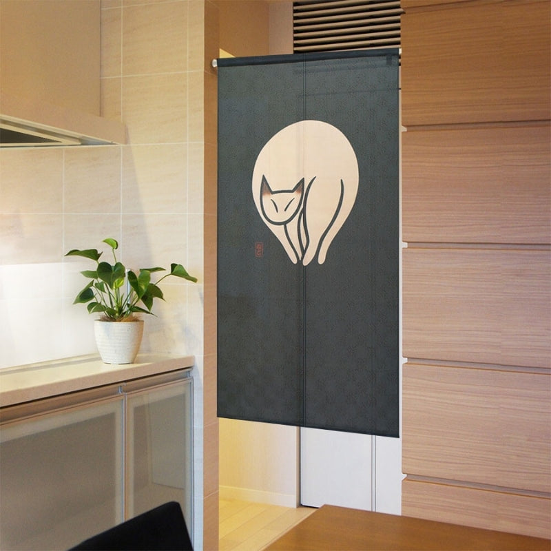 Noren Japonés Gatos