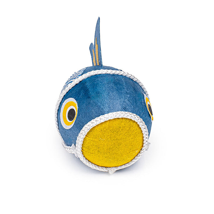 Okiagari Amuleto de la Suerte - Koi Azul