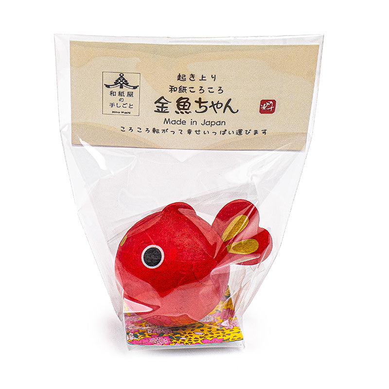Okiagari Amuleto de la Suerte - Pez Rojo