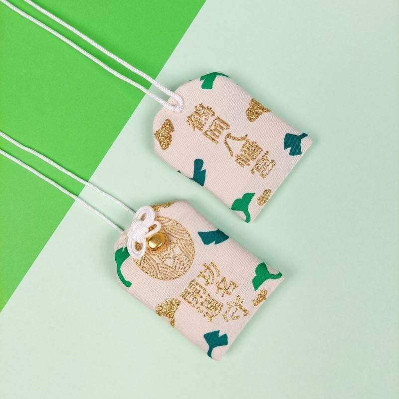 Omamori Hojas de Ginkgo