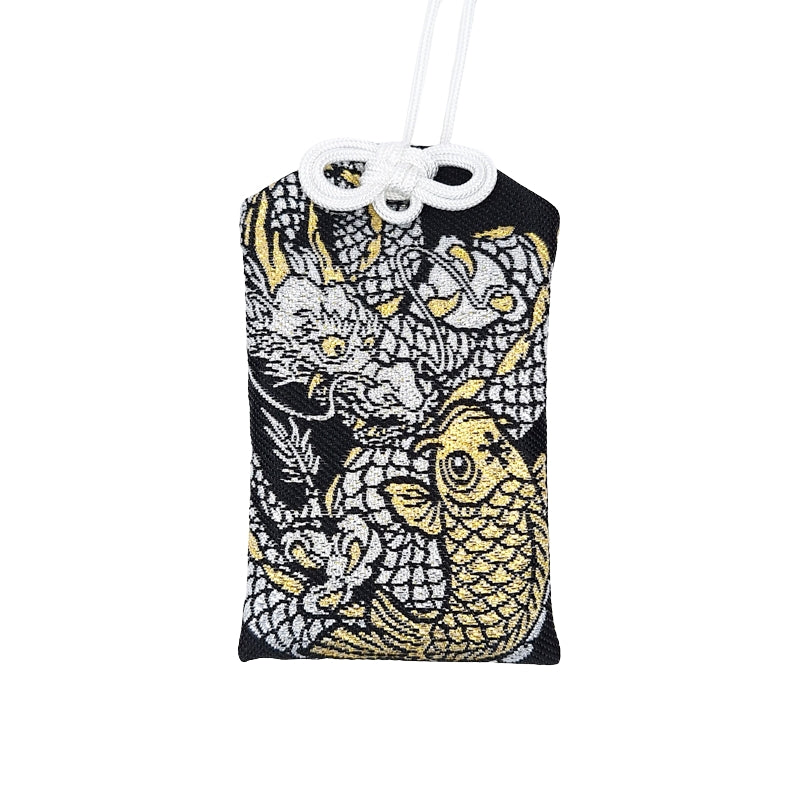 Omamori Japonés Dragón y Carpa
