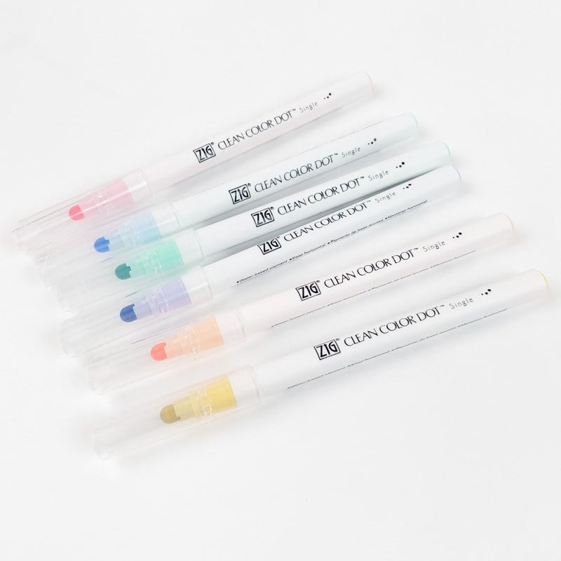 Pack de 6 Rotuladores Dot Mild