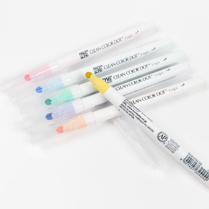 Pack de 6 Rotuladores Dot Mild