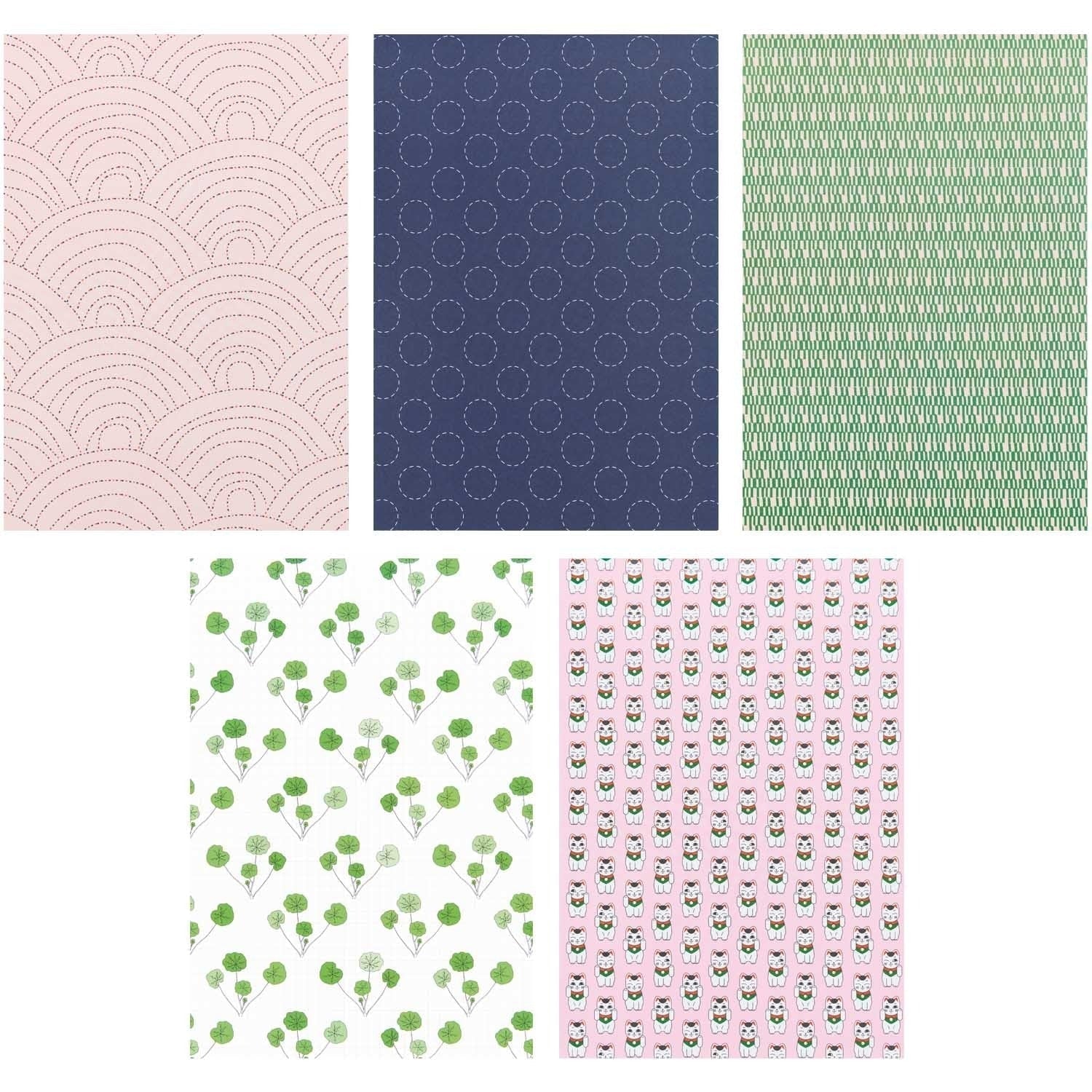 Papel Scrapbook Estampados Japoneses