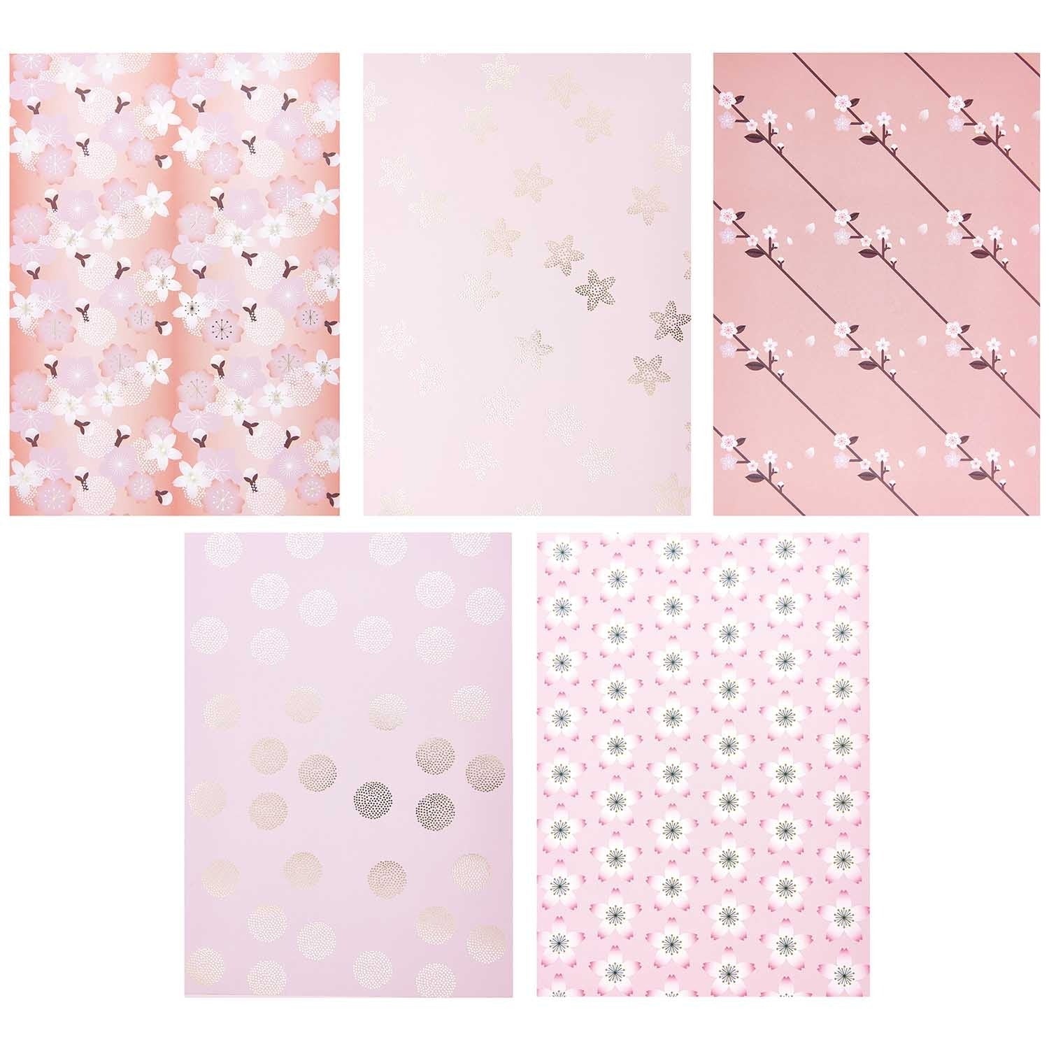 Papel Scrapbook Estampados Sakura