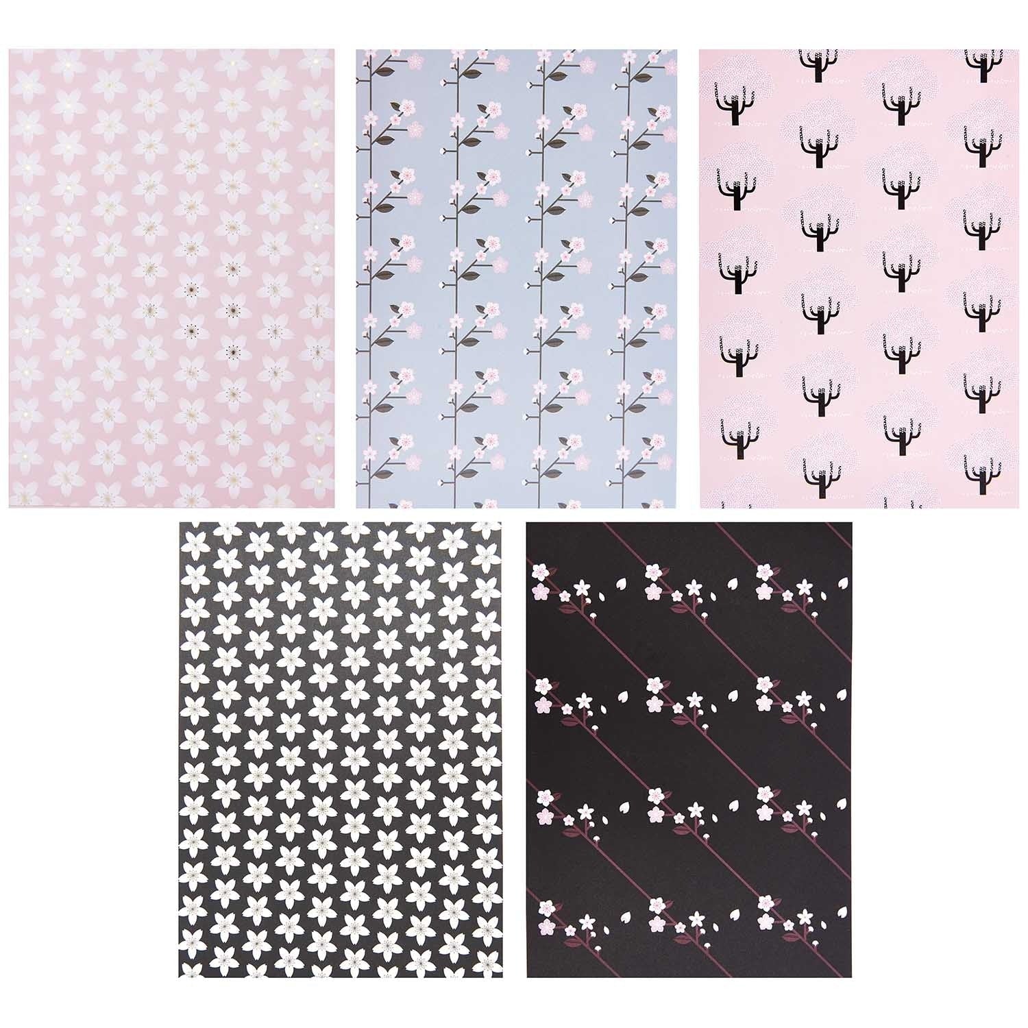 Papel Scrapbook Estampados Sakura