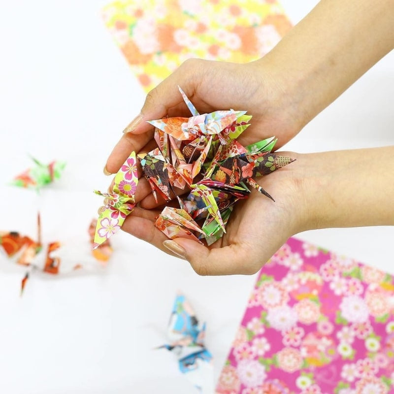 Papel de origami japonés Kasuri