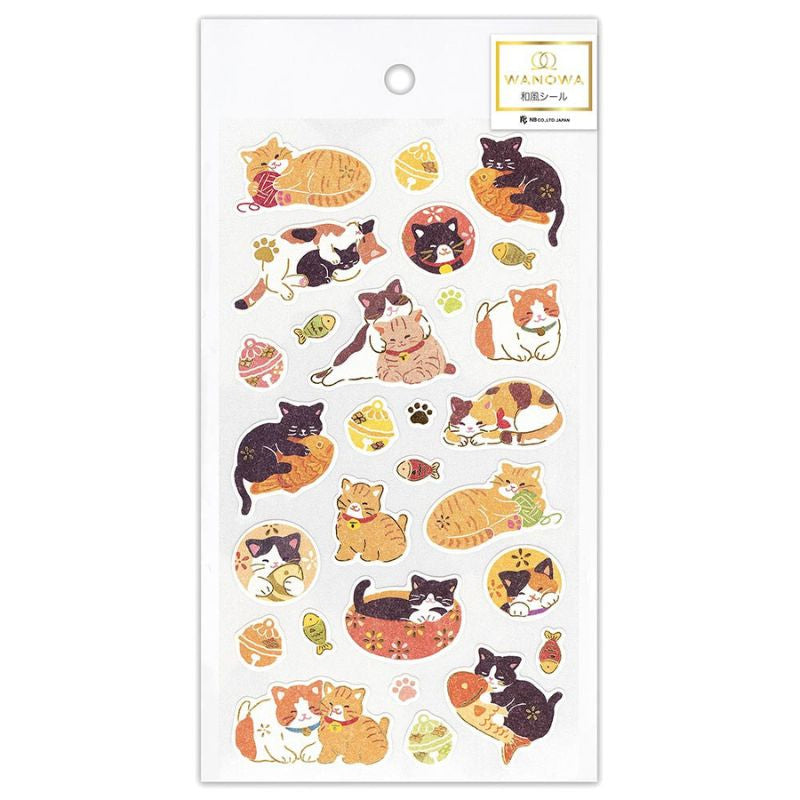 Pegatinas Japonesas Gatos