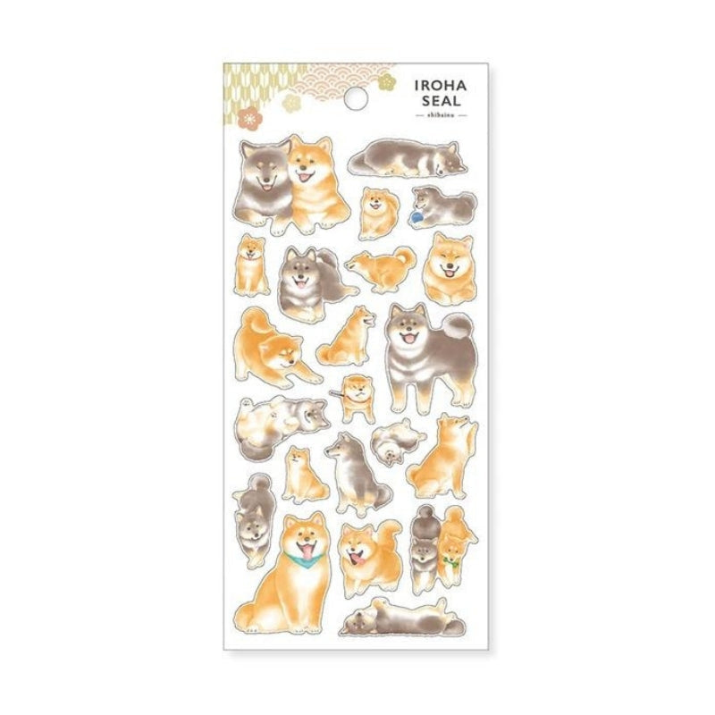 Pegatinas Japonesas Shiba Inu