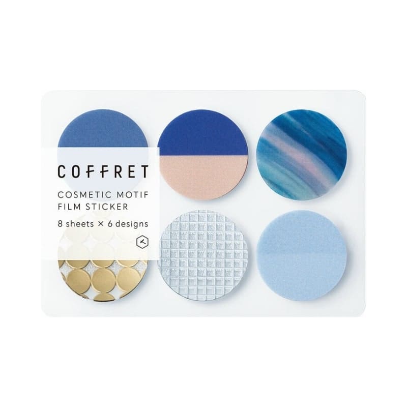 Pegatinas Paleta Maquillaje Blue Horizon