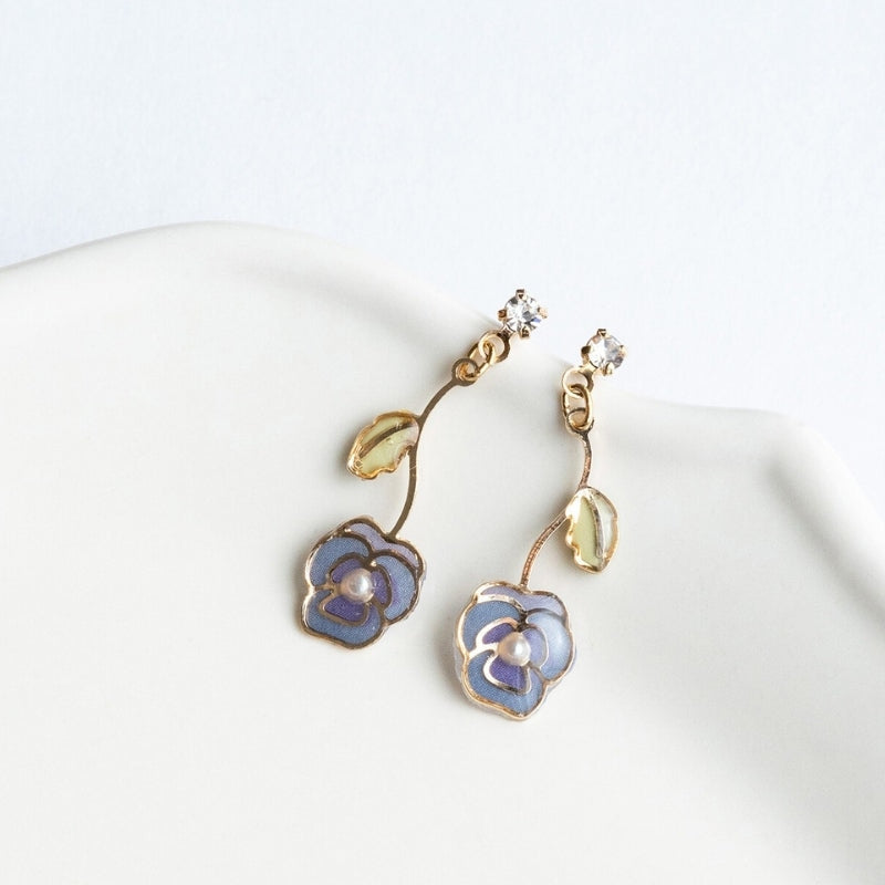 Pendientes Colgantes Pensamiento