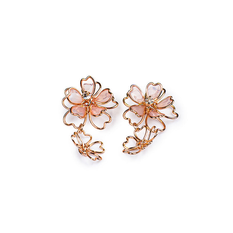 Pendientes Japoneses - Doble Sakura