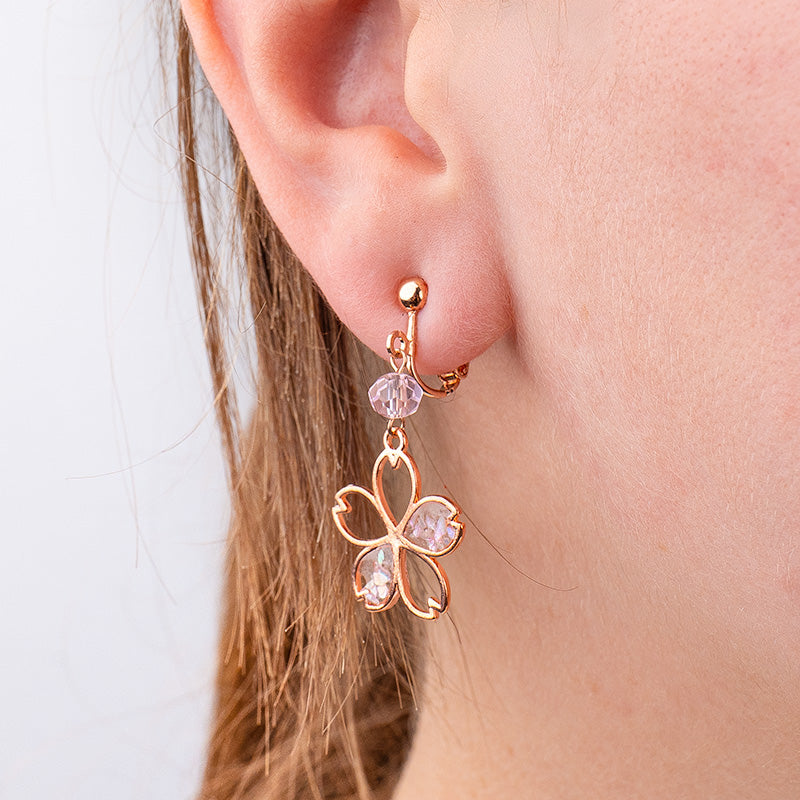 Pendientes Japoneses - Flor de Cerezo