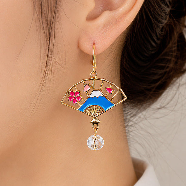 Pendientes Japoneses - Fuji Sensu
