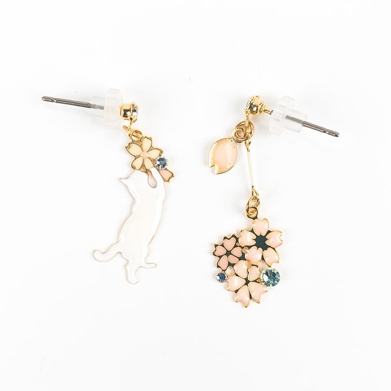 Pendientes Japoneses Gato