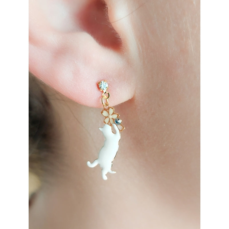 Pendientes Japoneses Gato