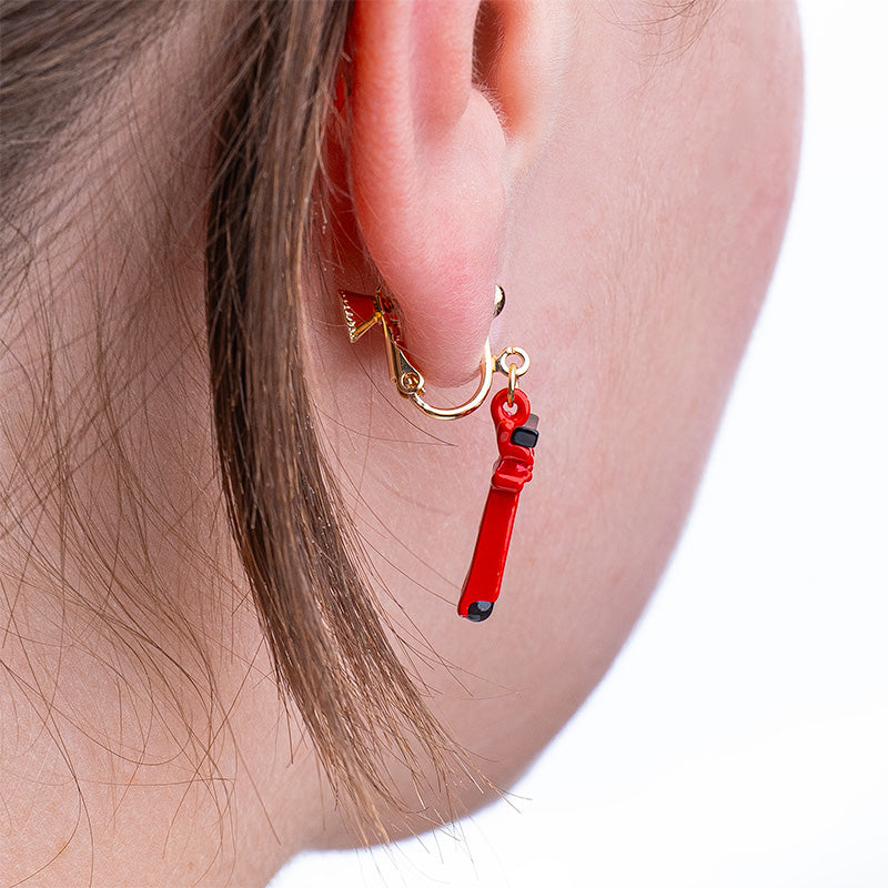 Pendientes Japoneses Torii Rojos