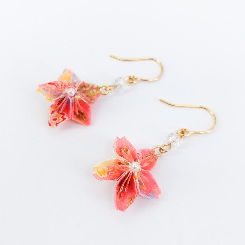 Pendientes Sakura Origami