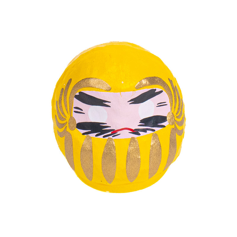 Pequeño Daruma Japonés 4 cm - Varios Colores Amarillo