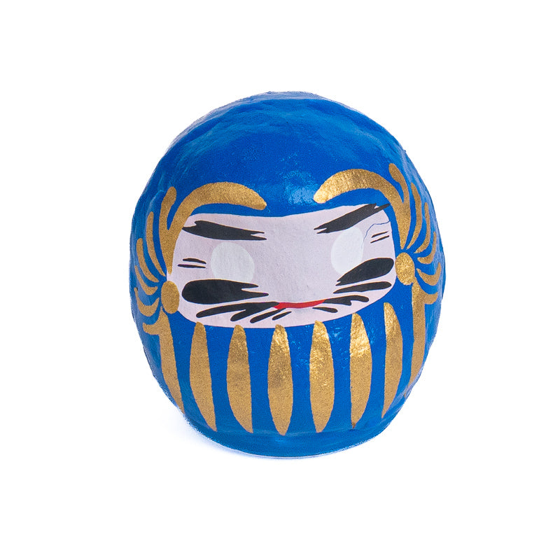 Pequeño Daruma Japonés 4 cm - Varios Colores Azul