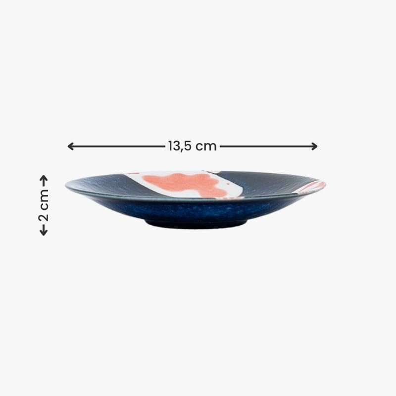 Carpa japonesa Koi Plato pequeño