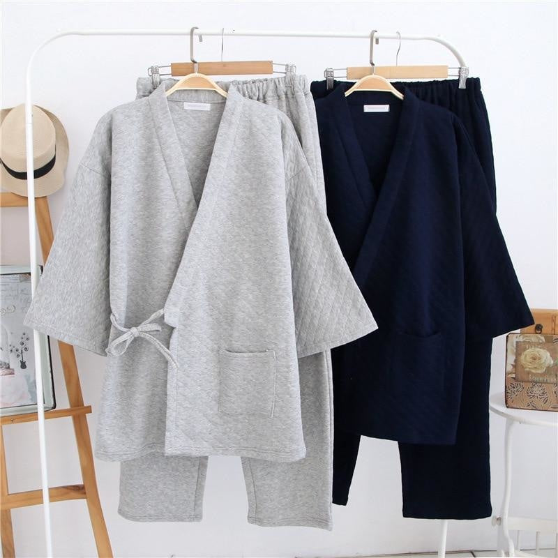 Pijama japonés hombre
