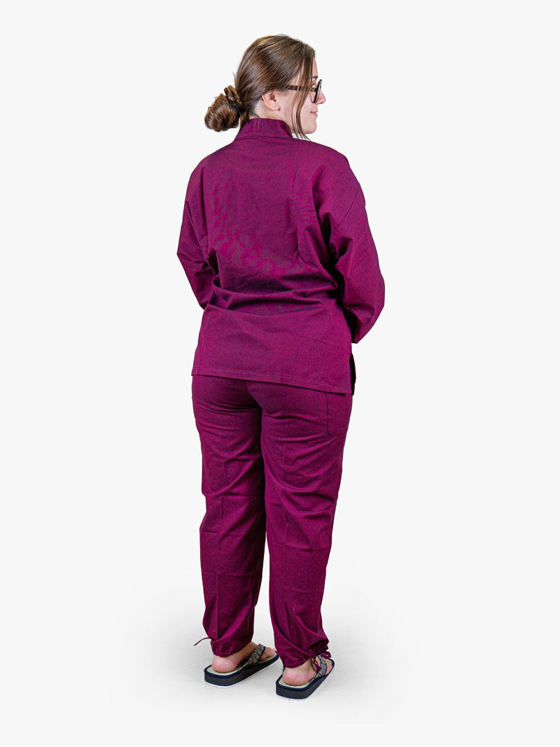 Pijama Samue Japonés Mujer – Fucsia