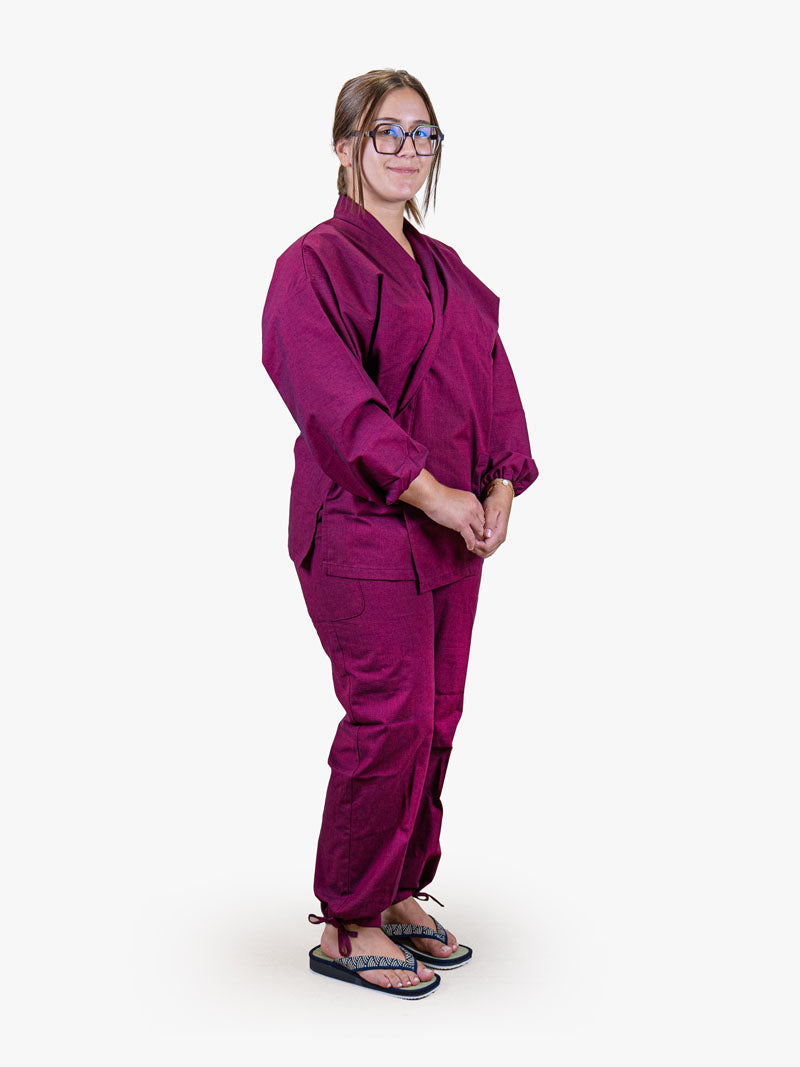 Pijama Samue Japonés Mujer – Fucsia