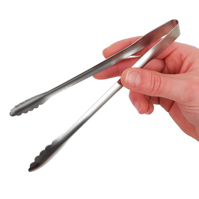 Pinza de cocina japonesa de acero inoxidable - 18 cm
