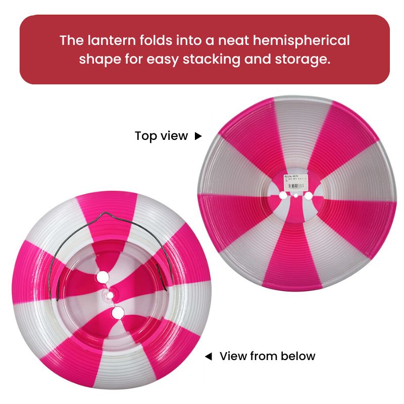 Farolillo Japonés Chochin Rosa