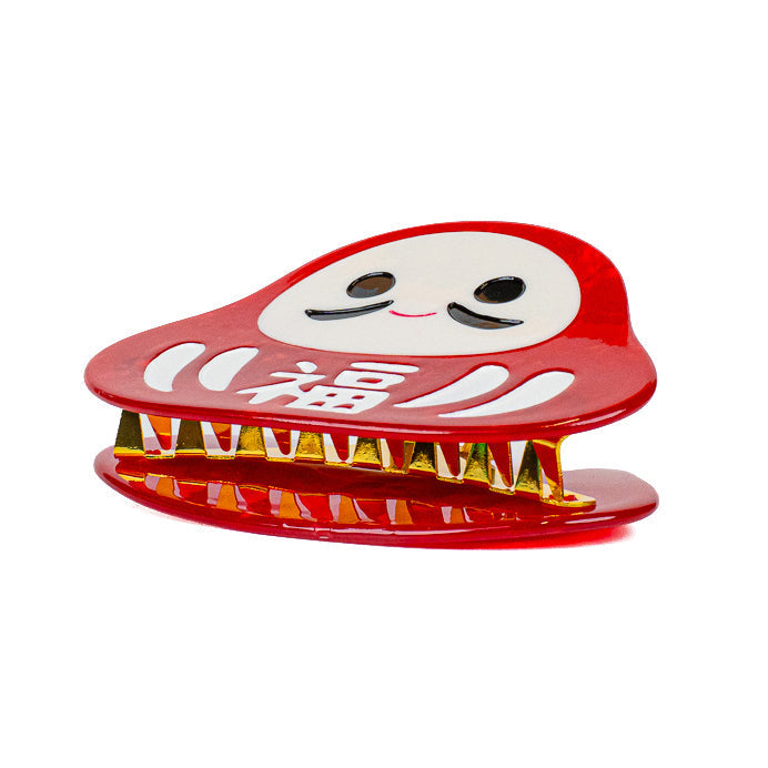 Pinza para el pelo japonesa Daruma