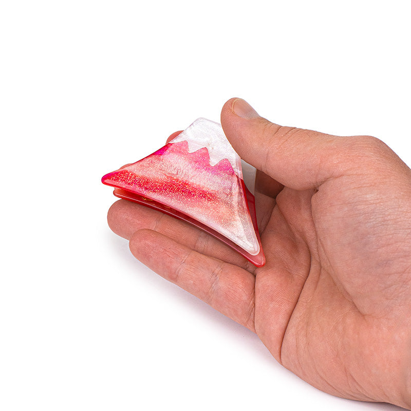 Pinza para el Pelo Japonesa - Monte Fuji Rosa