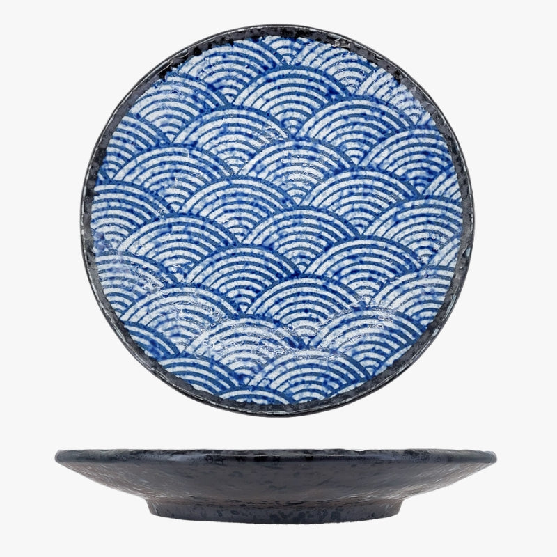 Plato Japonés Seigaiha