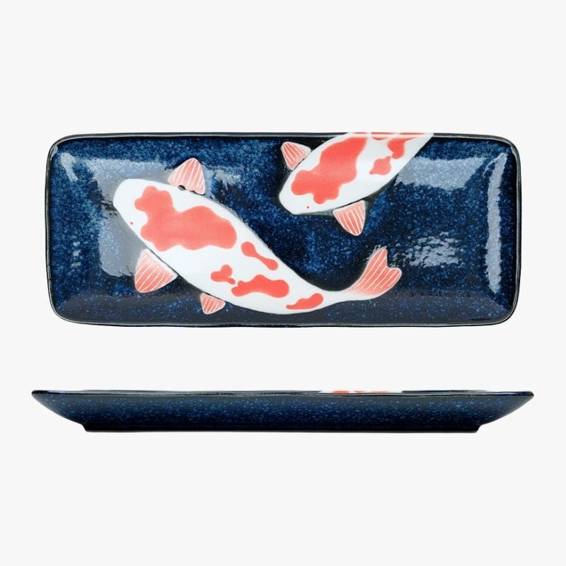 Plato Sushi Carpa Koi