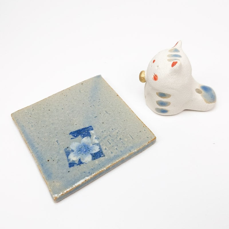 Porta Incienso Gato Japonés