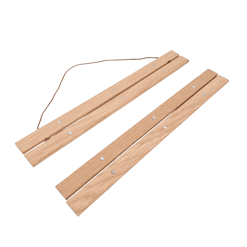 Portapóster de Madera Magnético – A3 Vertical